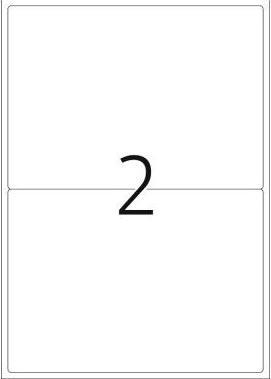 Actual product image Herma High gloss labels A4