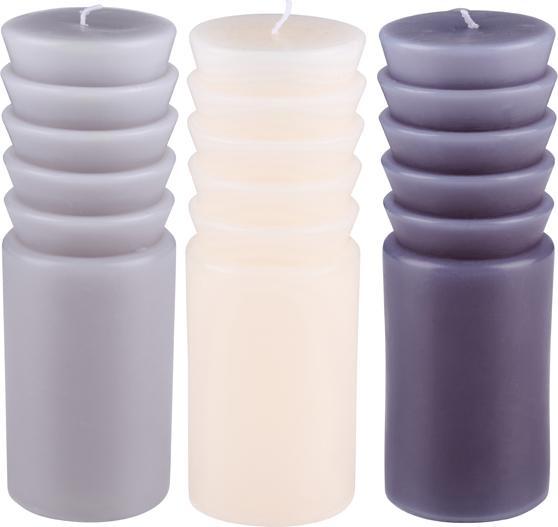Produktbild Arti Casa Candle pillar 6,5x6,5x18cm 3as