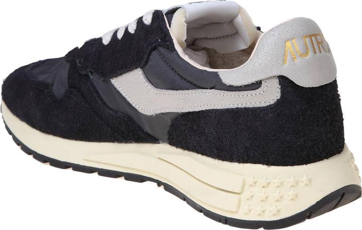 Produktbild Autry reelwind low sneakers in suede and nylon color black/white (41)