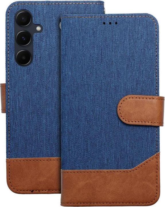 Image du produit OEM Book case JEANS Book for SAMSUNG A40 blue (Samsung Galaxy A40)