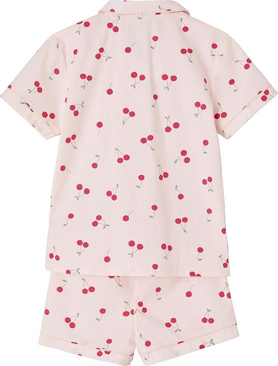 Produktbild Vertbaudet Mädchen Schlafanzug aus Popeline CHERRY (146)
