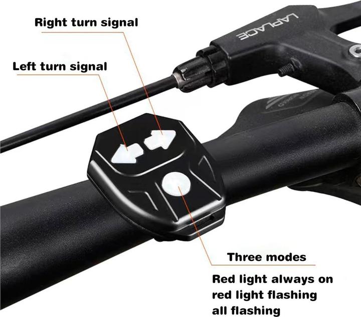 Actual product image Cbx Fahrrad-Rücklicht mit Blinker, Fahrradlicht mit Blinker, Fahrradblinker