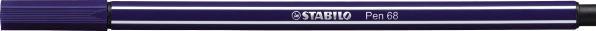 Image du produit STABILO Stylo 68 Stylo-feutre de qualité supérieure (Bleu foncé, 1 x)