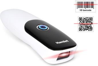 Actual product image Hamlet HBCS-2DUWB bar code reader Handheld bar code reader 1D/2D Black, White (2D barcodes, 1D barcodes)
