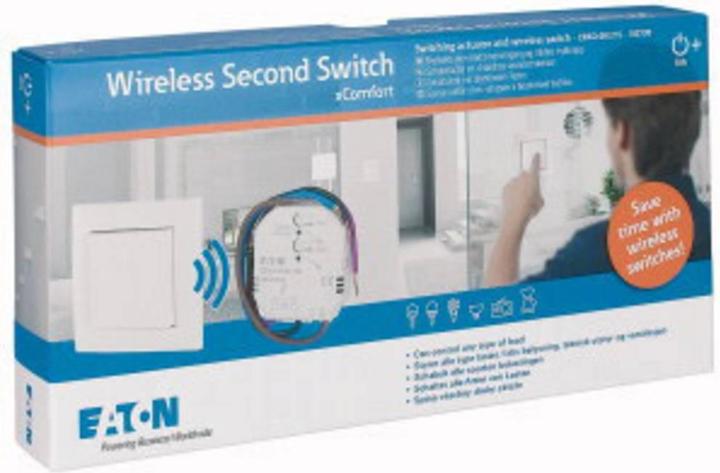 Produktbild Eaton xComfort Funk-Schaltaktor, Funk-Wandtaster CPAD-00/215 (Schaltaktor)
