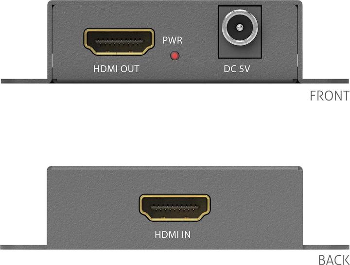 Produktbild Purelink PureTools - HDMI2.0 In-Line Repeater - 4K (60Hz 4:4:4) HDR HDCP 2.3 Unterstützung