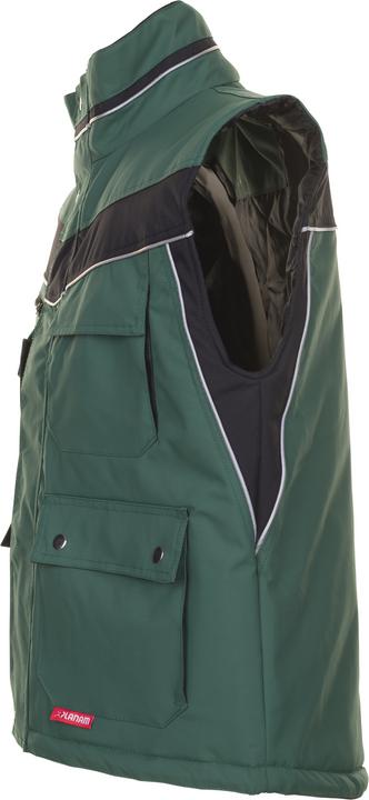 Produktbild Planam unisex Winterweste PLALINE grün, schwarz Grösse 2XL (XXL)