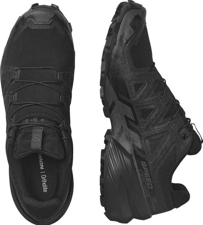 Actual product image Salomon SPEEDCROSS 6 FORCES Black - Black - UK 7 (EU 40 2/3) (40 2/3)