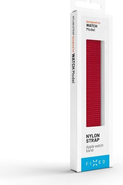 Immagine prodotto Fixed Cinturino Apple Watch Ultra 49 mm in nylon, rosso (Nylon intrecciato di alta qualità)
