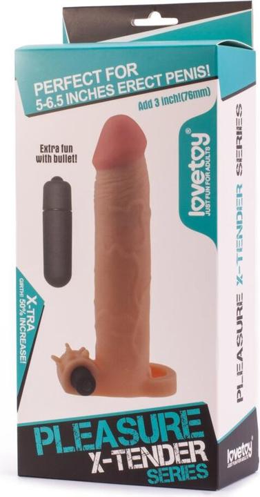 Produktbild Lovetoy Pleasure X-Tender Vibrierende Penishülse 5