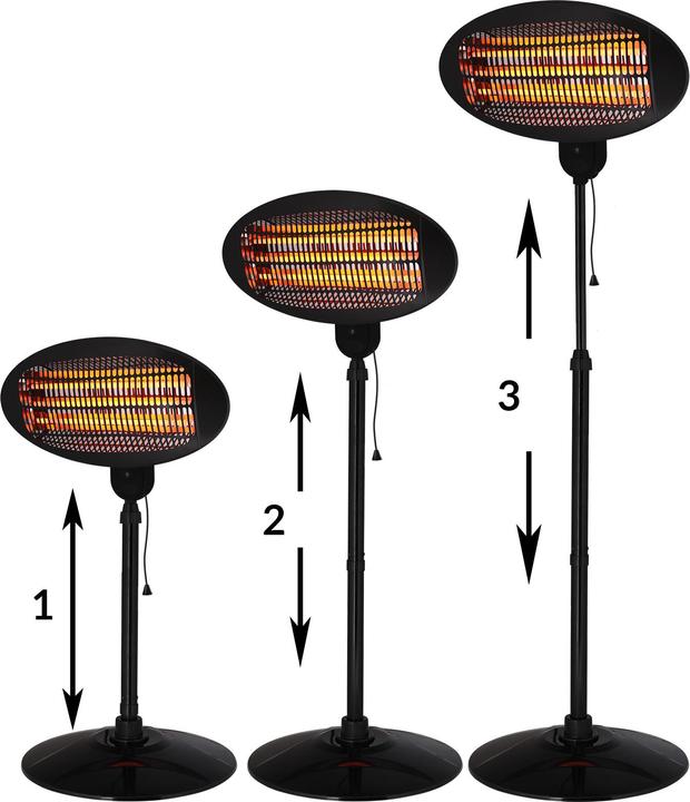 Produktbild Monzana Heizstrahler (2000 W)