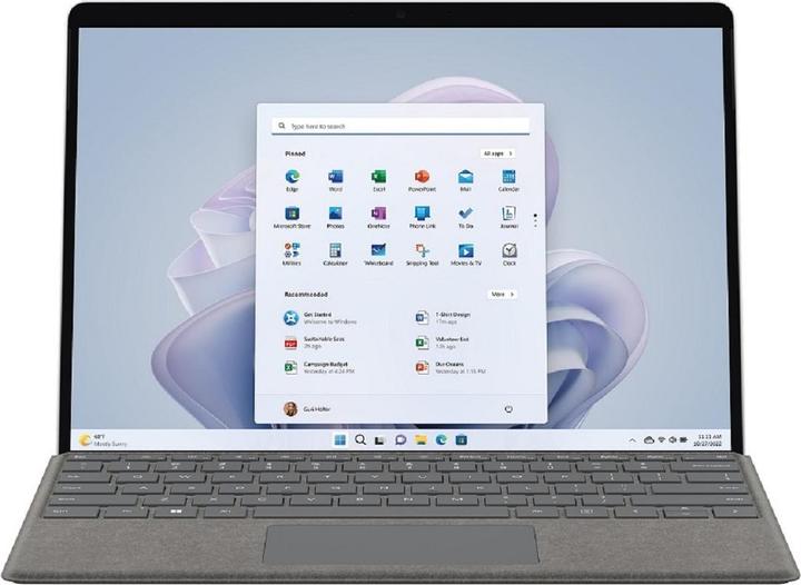 Produktbild Microsoft Surface Pro 9 for business (13", Intel Core i5-1245U, 16 GB, 256 GB, Ohne Tastaturlayout)