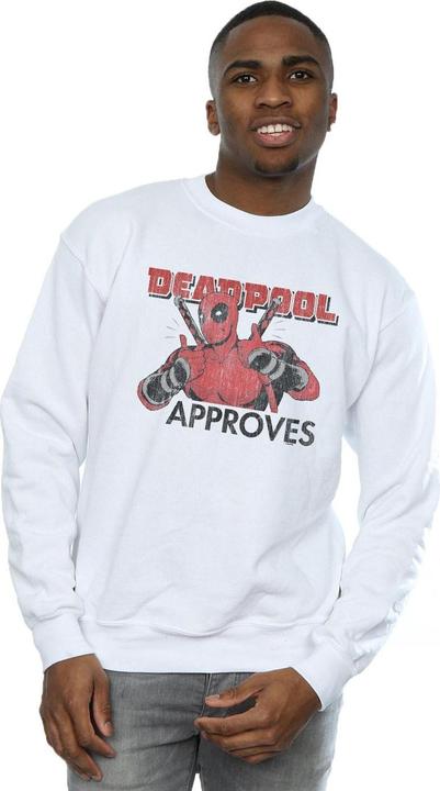 Produktbild Deadpool Approves Sweatshirt (XXL)