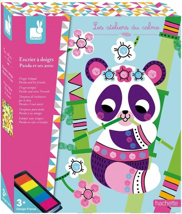 Produktbild Janod Fingerstempel Panda und seine Freunde