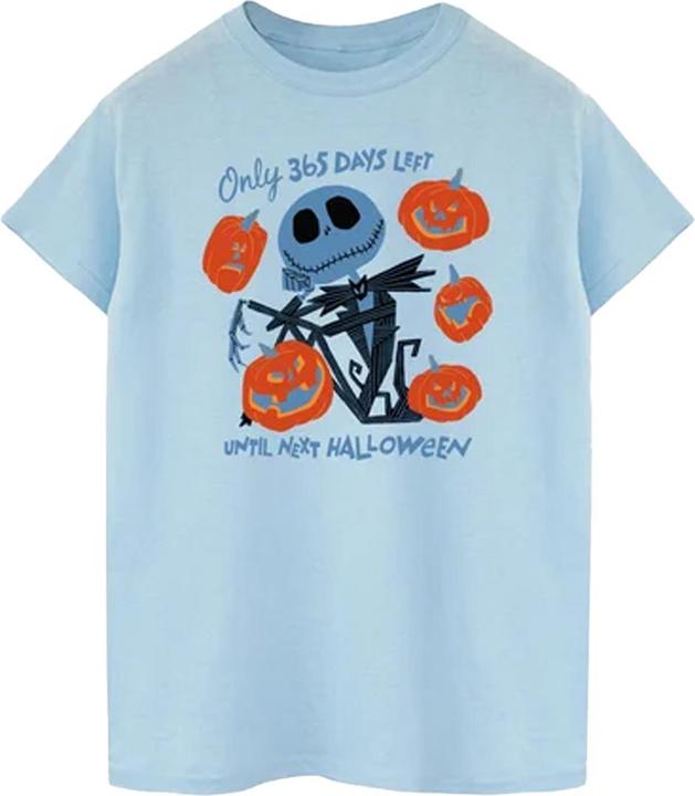 Actual product image The Nightmare Before Christmas Mens Only 365 Days Left Until Next Halloween Cotton T-Shirt (XXL)