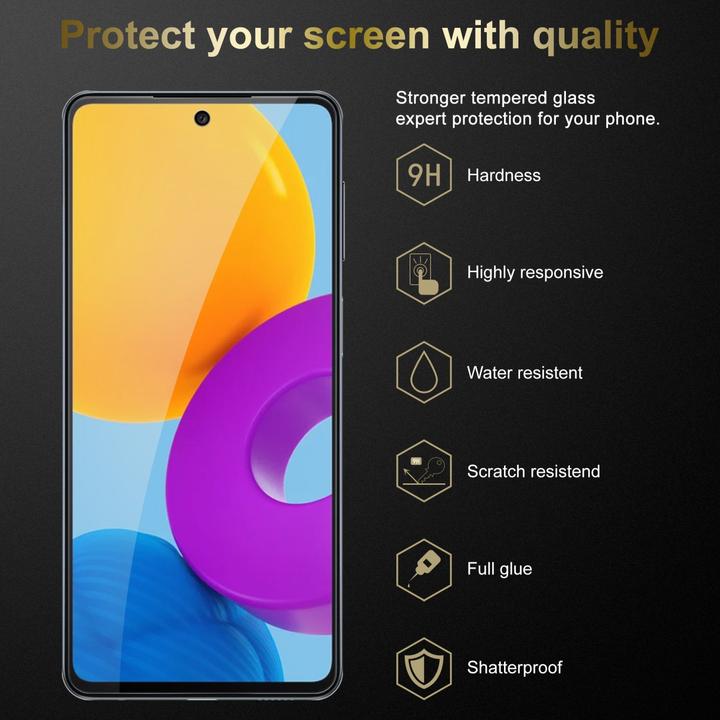 Produktbild Cadorabo Displayschutzglas (3 Stück, Samsung Galaxy M52 5G)