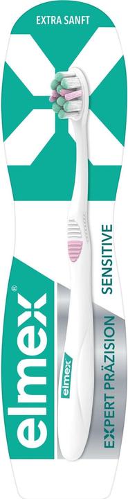 Elmex Handzahnbürste Expert Präzision Sensitive (Weich, 1 x)