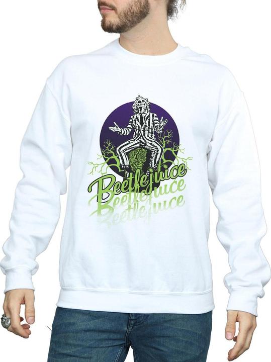Image du produit Beetlejuice Mens Faded Pose Cotton Sweatshirt (M)