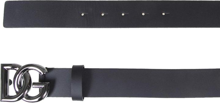 Produktbild Dolce & Gabbana calfskin belt with metal dg logo (100)