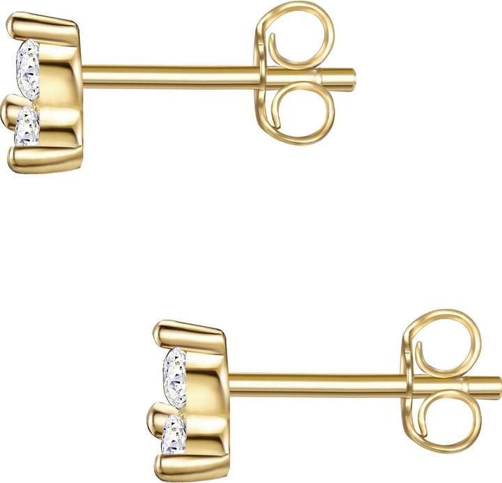 Immagine prodotto Glanzstücke München Donna Argento Cubic Zirconia Oro Giallo - 12462 (Argento)