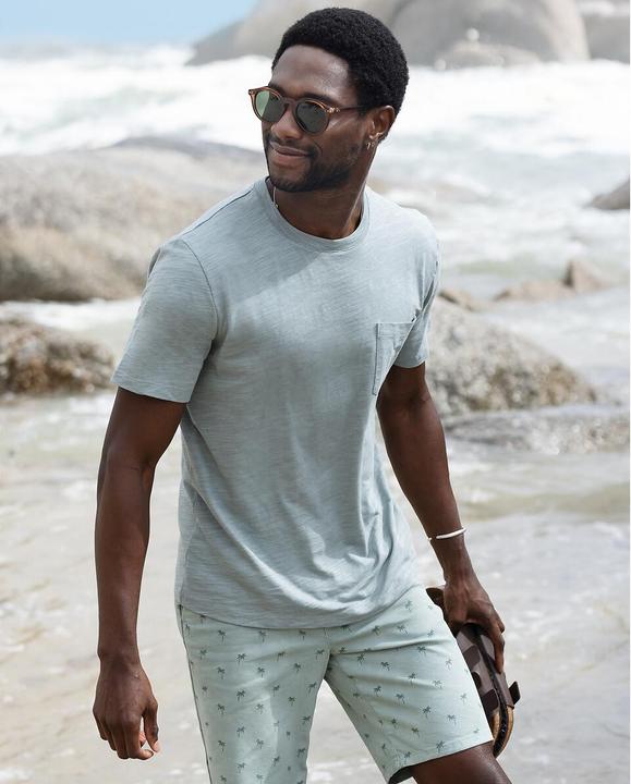 Actual product image La Redoute Collections T-Shirt mit rundem Ausschnitt (M)