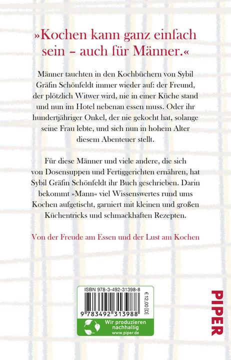 Produktbild Kochbuch für den grossen alten Mann (Deutsch, Sybil Gräfin Schönfeldt, 2023)