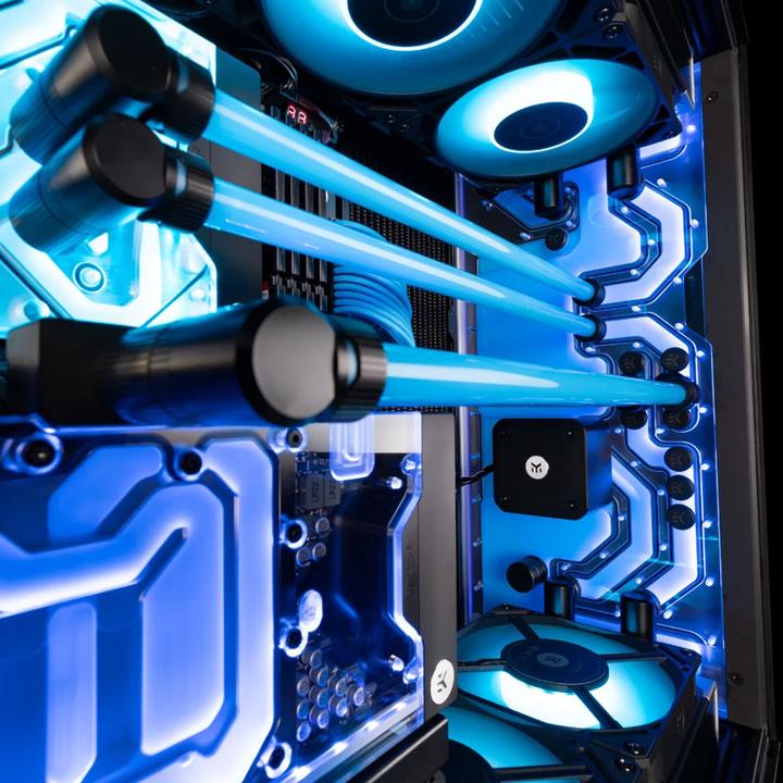 Produktbild EKWB EK-Quantum Reflection? PC-O11D EVO XL D5 PWM D-RGB - Plexi (transparent, Verteilerplatte inkl. Pumpe