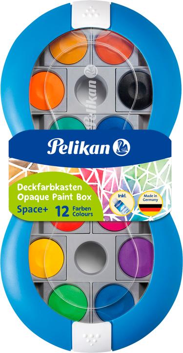 Produktbild Pelikan Deckfarbkasten Space (12 Farben, 1 Deckweiss)
