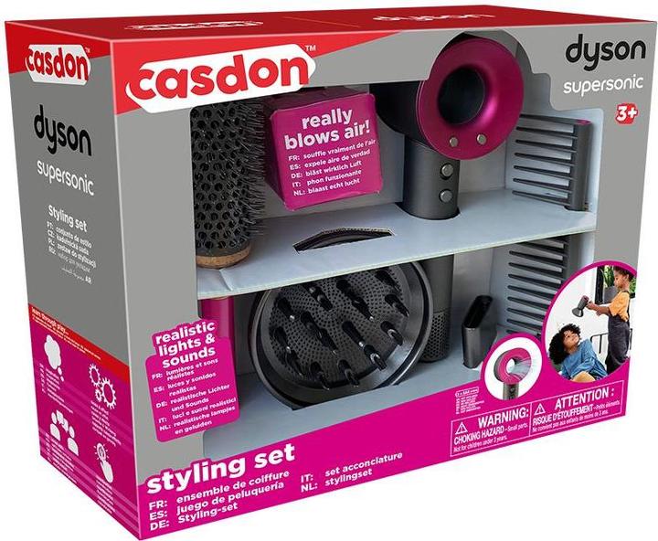 Actual product image Casdon Dyson Supersonic Styling Set