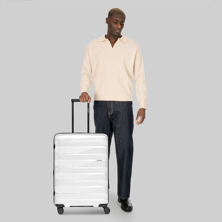 Image du produit Bergpfeil Travel 4-Rollen Trolley M 66 cm mit Dehnfalte (72 l, M (50 - 90l))
