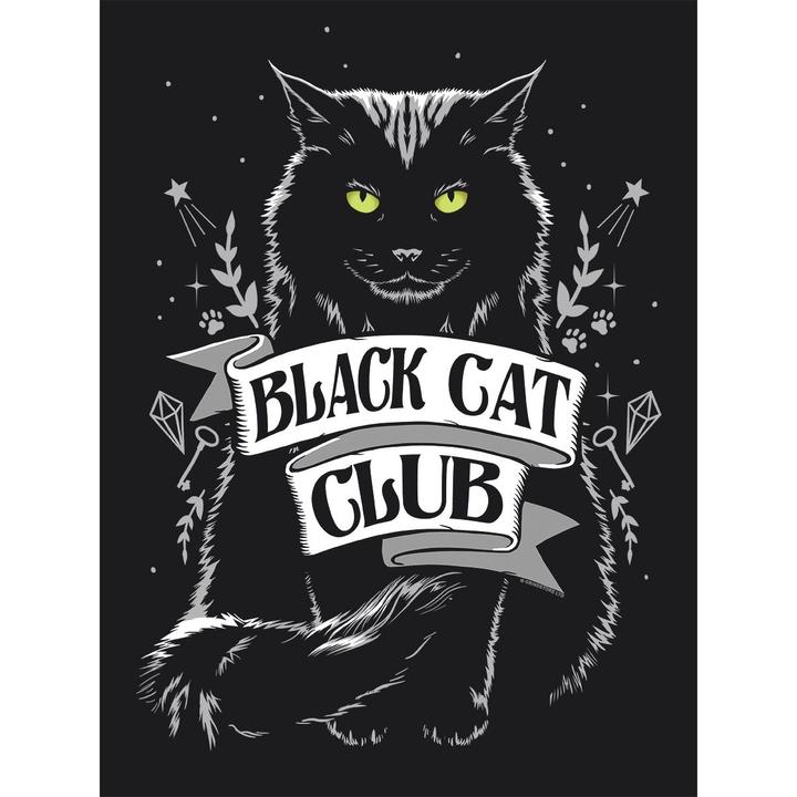 Produktbild Grindstore TShirt Black Cat Club (XXL)