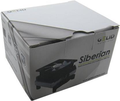 Produktbild Gelid CC-Siberian-1 CPU Kuehler sehr leiser 80mm Luefter fuer AMD 754 939 AM2 - AM3+ FM1 Intel 775 1155...