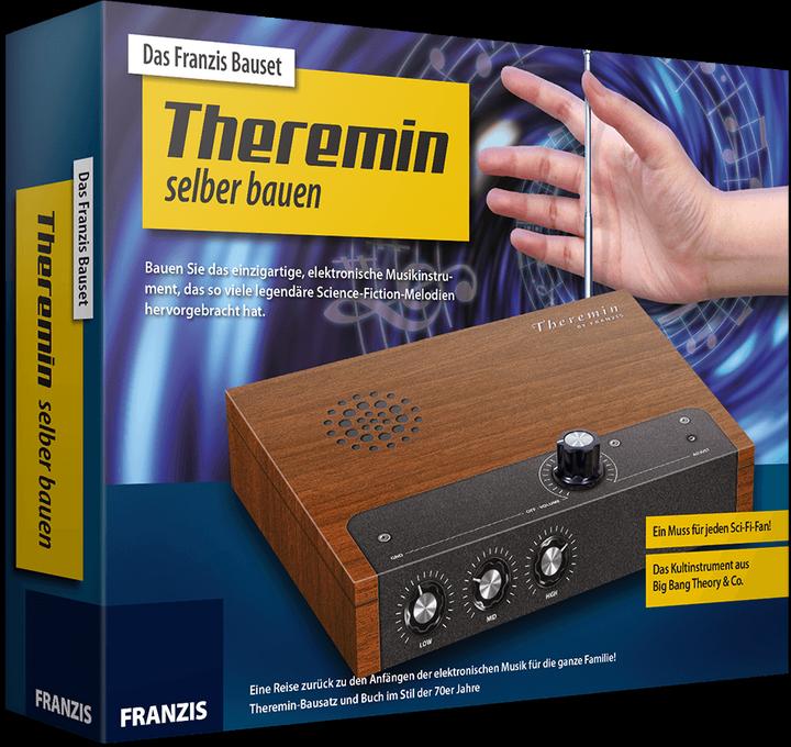 Actual product image Franzis Build your own theremin