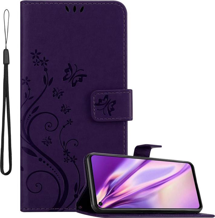 Productafbeelding Cadorabo Bloemen Boekomslag (TCL 20S, Huawei Nova 5T, LG K20)