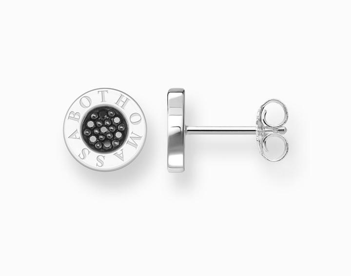 Image du produit Thomas Sabo Boucles d'oreilles Classic Pavé Noir (Argent)