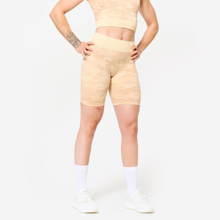 Produktbild Domyos Shorts - beige camouflage (XL)