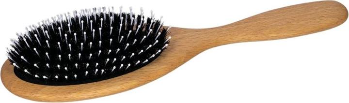 Produktbild Herba Haarbürste Wildschwein/Nylonborsten oval Buchenholz FSC zertifiziert