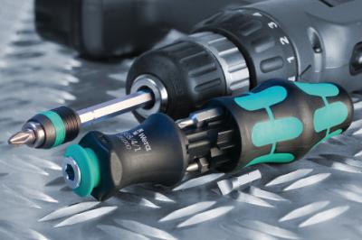Actual product image Wera Kraftform Kompakt 20 (1.0 x 5.5 mm / 1.2 x 6.5 mm / PZ 1 / PZ 2 / PH 1 / PH 2)
