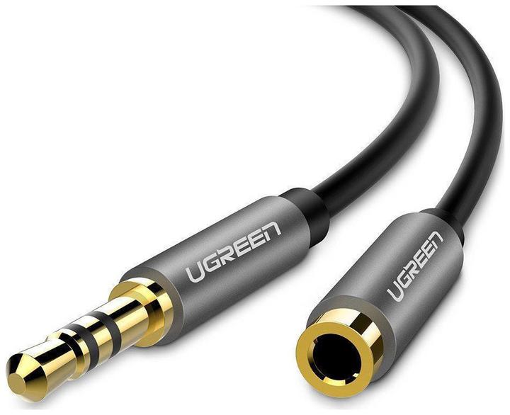 Produktbild Ugreen 3.5mm Klinke — 3.5mm Buchse (2 m, 3.5mm Klinke (AUX))