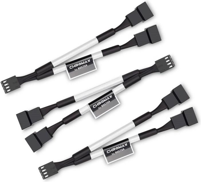 Produktbild Noctua NA-SYC1 chromax.white Y-Splitterkabelset für Lüfter