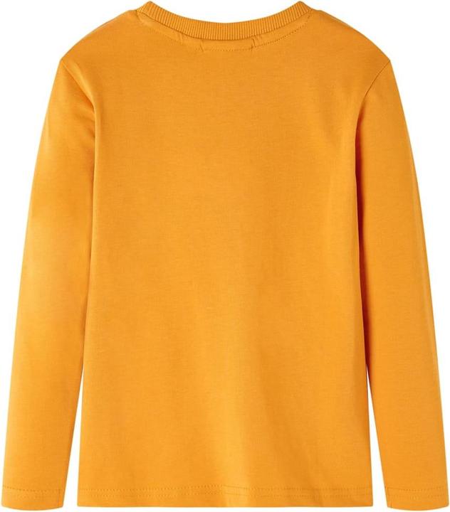 Produktbild VidaXL Kinder-Langarmshirt Ocker 92,Material: 100 % Baumwolle,Farbe (92)
