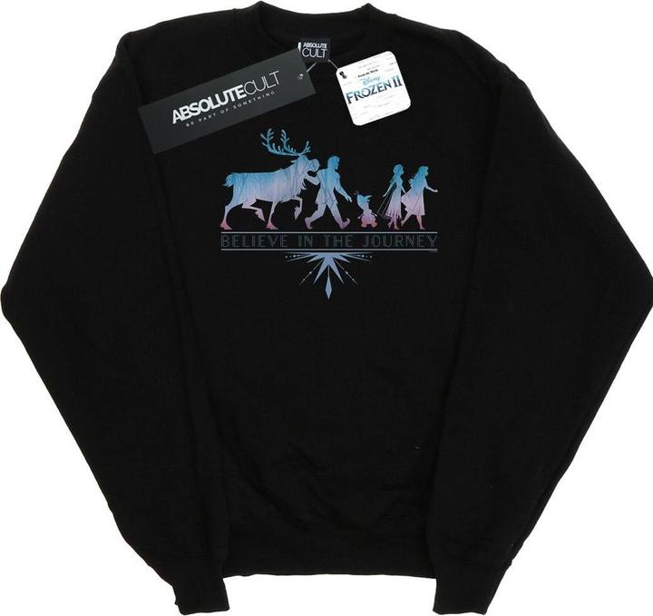 Image du produit Disney - Sweat FROZEN BELIEVE IN THE JOURNEY SILHOUETTE - Garçon (152, 158)