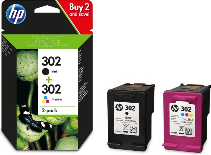 Produktbild HP 302 (M, BK, Y, C)