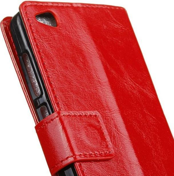 Produktbild MU Classic Crazy Horse II Leder Bookcover Series (Xiaomi Redmi 4A)