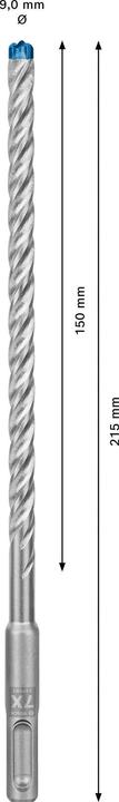 Productafbeelding Bosch Professional Zubehör Expert SDS plus-7X klopboormachine, 9 x 150 x 215 mm (9 millimeter)