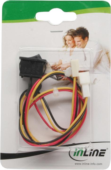 Produktbild InLine Ein/Aus Schalter 3 Pin Anschluss