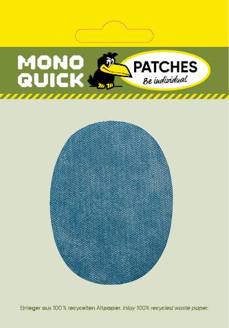 Immagine prodotto Mono Quick Toppa in tessuto ovale (2 x)