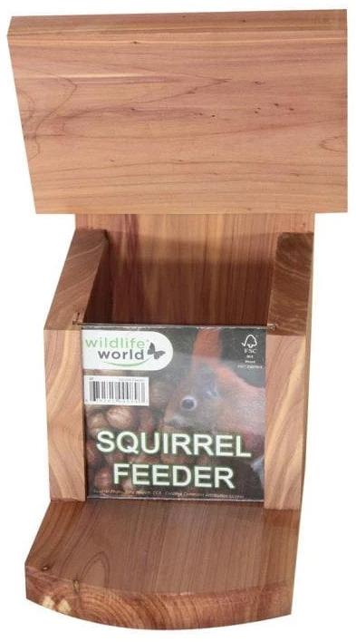 Produktbild Wildlife World Eichhörnchenfutterstation, 23 x 17 x 19 cm, FSC Mix