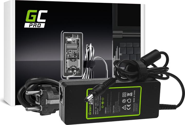 Produktbild GreenCell PRO Laptop Charger for Toshiba Satellite HP Pavilion Compaq Acer - 19V - 3.95A - 75W (75 W)