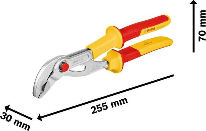 Actual product image Bosch Professional BOSC water pump pliers (250 mm)